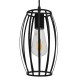 GloboStar® ZEBRA 01062 Vintage Industrial Κρεμαστό Φωτιστικό Οροφής Μονόφωτο Μαύρο Μεταλλικό Πλέγμα Φ15 x Y24cm GloboStar® ZEBRA 01062 Vintage Industrial Κρεμαστό Φωτιστικό Οροφής Μονόφωτο Μαύρο Μεταλλικό Πλέγμα Φ15 x Y24cm