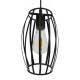 GloboStar® ZEBRA 01062 Vintage Industrial Κρεμαστό Φωτιστικό Οροφής Μονόφωτο Μαύρο Μεταλλικό Πλέγμα Φ15 x Y24cm GloboStar® ZEBRA 01062 Vintage Industrial Κρεμαστό Φωτιστικό Οροφής Μονόφωτο Μαύρο Μεταλλικό Πλέγμα Φ15 x Y24cm