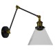 GloboStar® OLIVIA 01068 Vintage Φωτιστικό Τοίχου Απλίκα Μονόφωτο με Σπαστό Μεταλλικό Βραχίονα και Γυάλινη Καμπάνα Φ19 x Μ63 x Π19 x Υ77cm GloboStar® OLIVIA 01068 Vintage Φωτιστικό Τοίχου Απλίκα Μονόφωτο με Σπαστό Μεταλλικό Βραχίονα και Γυάλινη Καμπάνα Φ19 x Μ63 x Π19 x Υ77cm
