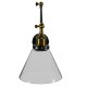 GloboStar® OLIVIA 01068 Vintage Φωτιστικό Τοίχου Απλίκα Μονόφωτο με Σπαστό Μεταλλικό Βραχίονα και Γυάλινη Καμπάνα Φ19 x Μ63 x Π19 x Υ77cm GloboStar® OLIVIA 01068 Vintage Φωτιστικό Τοίχου Απλίκα Μονόφωτο με Σπαστό Μεταλλικό Βραχίονα και Γυάλινη Καμπάνα Φ19 x Μ63 x Π19 x Υ77cm