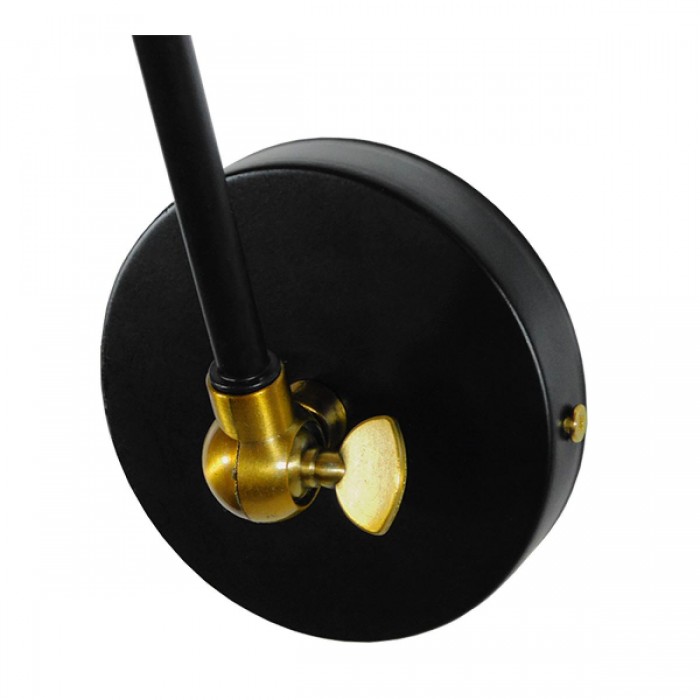 GloboStar® OLIVIA 01068 Vintage Φωτιστικό Τοίχου Απλίκα Μονόφωτο με Σπαστό Μεταλλικό Βραχίονα και Γυάλινη Καμπάνα Φ19 x Μ63 x Π19 x Υ77cm GloboStar® OLIVIA 01068 Vintage Φωτιστικό Τοίχου Απλίκα Μονόφωτο με Σπαστό Μεταλλικό Βραχίονα και Γυάλινη Καμπάνα Φ19 x Μ63 x Π19 x Υ77cm