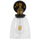 GloboStar® LYDIA 01071 Vintage Φωτιστικό Τοίχου Απλίκα Μονόφωτο Χρυσό Μεταλλικό με Γυάλινη Καμπάνα Φ14 x Μ25.5 x Π14.5 x Υ29.5cm GloboStar® LYDIA 01071 Vintage Φωτιστικό Τοίχου Απλίκα Μονόφωτο Χρυσό Μεταλλικό με Γυάλινη Καμπάνα Φ14 x Μ25.5 x Π14.5 x Υ29.5cm