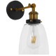 GloboStar® LYDIA 01071 Vintage Φωτιστικό Τοίχου Απλίκα Μονόφωτο Χρυσό Μεταλλικό με Γυάλινη Καμπάνα Φ14 x Μ25.5 x Π14.5 x Υ29.5cm GloboStar® LYDIA 01071 Vintage Φωτιστικό Τοίχου Απλίκα Μονόφωτο Χρυσό Μεταλλικό με Γυάλινη Καμπάνα Φ14 x Μ25.5 x Π14.5 x Υ29.5cm