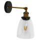 GloboStar® LYDIA 01071 Vintage Φωτιστικό Τοίχου Απλίκα Μονόφωτο Χρυσό Μεταλλικό με Γυάλινη Καμπάνα Φ14 x Μ25.5 x Π14.5 x Υ29.5cm GloboStar® LYDIA 01071 Vintage Φωτιστικό Τοίχου Απλίκα Μονόφωτο Χρυσό Μεταλλικό με Γυάλινη Καμπάνα Φ14 x Μ25.5 x Π14.5 x Υ29.5cm