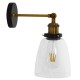 GloboStar® LYDIA 01071 Vintage Φωτιστικό Τοίχου Απλίκα Μονόφωτο Χρυσό Μεταλλικό με Γυάλινη Καμπάνα Φ14 x Μ25.5 x Π14.5 x Υ29.5cm GloboStar® LYDIA 01071 Vintage Φωτιστικό Τοίχου Απλίκα Μονόφωτο Χρυσό Μεταλλικό με Γυάλινη Καμπάνα Φ14 x Μ25.5 x Π14.5 x Υ29.5cm