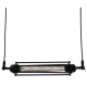 GloboStar® TUBE 01085 Vintage Industrial Κρεμαστό Φωτιστικό Οροφής Μαύρο Μεταλλικό Μ43 x Π11 x Υ11cm GloboStar® TUBE 01085 Vintage Industrial Κρεμαστό Φωτιστικό Οροφής Μαύρο Μεταλλικό Μ43 x Π11 x Υ11cm