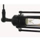 GloboStar® TUBE 01085 Vintage Industrial Κρεμαστό Φωτιστικό Οροφής Μαύρο Μεταλλικό Μ43 x Π11 x Υ11cm GloboStar® TUBE 01085 Vintage Industrial Κρεμαστό Φωτιστικό Οροφής Μαύρο Μεταλλικό Μ43 x Π11 x Υ11cm