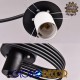 GloboStar® SELINA 01089 Μοντέρνο Φωτιστικό Οροφής Τρίφωτο Μαύρο Μεταλλικό με Λευκό Γυαλί Φ60 x Y45cm GloboStar® SELINA 01089 Μοντέρνο Φωτιστικό Οροφής Τρίφωτο Μαύρο Μεταλλικό με Λευκό Γυαλί Φ60 x Y45cm