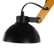 GloboStar® OLD SCHOOL 01093 Μοντέρνο Industrial Φωτιστικό Οροφής Τρίφωτο Μαύρο Μεταλλικό με Φυσικό Ξύλο Καμπάνα Φ75 x Y38cm GloboStar® OLD SCHOOL 01093 Μοντέρνο Industrial Φωτιστικό Οροφής Τρίφωτο Μαύρο Μεταλλικό με Φυσικό Ξύλο Καμπάνα Φ75 x Y38cm