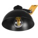 GloboStar® OLD SCHOOL 01093 Μοντέρνο Industrial Φωτιστικό Οροφής Τρίφωτο Μαύρο Μεταλλικό με Φυσικό Ξύλο Καμπάνα Φ75 x Y38cm GloboStar® OLD SCHOOL 01093 Μοντέρνο Industrial Φωτιστικό Οροφής Τρίφωτο Μαύρο Μεταλλικό με Φυσικό Ξύλο Καμπάνα Φ75 x Y38cm