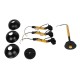 GloboStar® OLD SCHOOL 01093 Μοντέρνο Industrial Φωτιστικό Οροφής Τρίφωτο Μαύρο Μεταλλικό με Φυσικό Ξύλο Καμπάνα Φ75 x Y38cm GloboStar® OLD SCHOOL 01093 Μοντέρνο Industrial Φωτιστικό Οροφής Τρίφωτο Μαύρο Μεταλλικό με Φυσικό Ξύλο Καμπάνα Φ75 x Y38cm