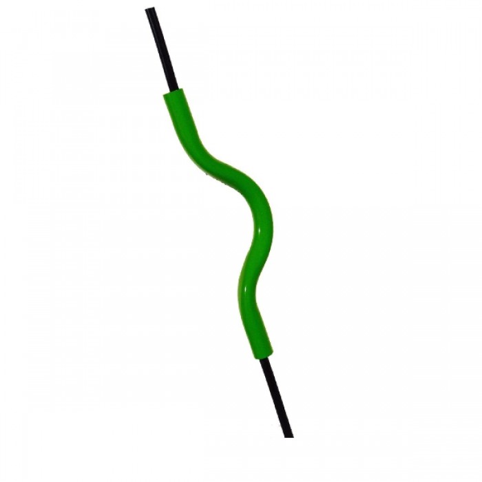 GloboStar® LIBBY 01096-1 Μοντέρνο Κρεμαστό Παιδικό Φωτιστικό Οροφής Μονόφωτο 1 x E27 Πράσινο Μεταλλικό Φ31 x Υ100cm