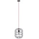 GloboStar® PARROT 01099 Μοντέρνο Industrial Κρεμαστό Φωτιστικό Οροφής Μονόφωτο Μαύρο Μεταλλικό Πλέγμα Φ30 x Y35cm GloboStar® PARROT 01099 Μοντέρνο Industrial Κρεμαστό Φωτιστικό Οροφής Μονόφωτο Μαύρο Μεταλλικό Πλέγμα Φ30 x Y35cm