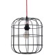 GloboStar® PARROT 01099 Μοντέρνο Industrial Κρεμαστό Φωτιστικό Οροφής Μονόφωτο Μαύρο Μεταλλικό Πλέγμα Φ30 x Y35cm GloboStar® PARROT 01099 Μοντέρνο Industrial Κρεμαστό Φωτιστικό Οροφής Μονόφωτο Μαύρο Μεταλλικό Πλέγμα Φ30 x Y35cm