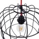 GloboStar® PARROT 01099 Μοντέρνο Industrial Κρεμαστό Φωτιστικό Οροφής Μονόφωτο Μαύρο Μεταλλικό Πλέγμα Φ30 x Y35cm GloboStar® PARROT 01099 Μοντέρνο Industrial Κρεμαστό Φωτιστικό Οροφής Μονόφωτο Μαύρο Μεταλλικό Πλέγμα Φ30 x Y35cm