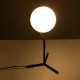 GloboStar® ELFIS 01100 Μοντέρνο Επιτραπέζιο Φωτιστικό Πορτατίφ Μονόφωτο 1 x E27 Λευκή Γυάλινη Μπάλα με Μεταλλικό Μαύρο Σώμα Φ15 x Υ41cm GloboStar® ELFIS 01100 Μοντέρνο Επιτραπέζιο Φωτιστικό Πορτατίφ Μονόφωτο 1 x E27 Λευκή Γυάλινη Μπάλα με Μεταλλικό Μαύρο Σώμα Φ15 x Υ41cm