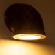 GloboStar® ANTHY 01104 Vintage Industrial Φωτιστικό Τοίχου Απλίκα Μονόφωτο LED Μαύρο Σκουριά Μεταλλικό Μ15.2 x Π13.4 x Υ15.2cm