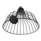 GloboStar® TRIUMPH 01117 Vintage Industrial Φωτιστικό Τοίχου Απλίκα Μονόφωτο Μαύρο Μεταλλικό Πλέγμα Καμπάνα Φ30 x Μ35 x Π30 x Υ32cm GloboStar® TRIUMPH 01117 Vintage Industrial Φωτιστικό Τοίχου Απλίκα Μονόφωτο Μαύρο Μεταλλικό Πλέγμα Καμπάνα Φ30 x Μ35 x Π30 x Υ32cm