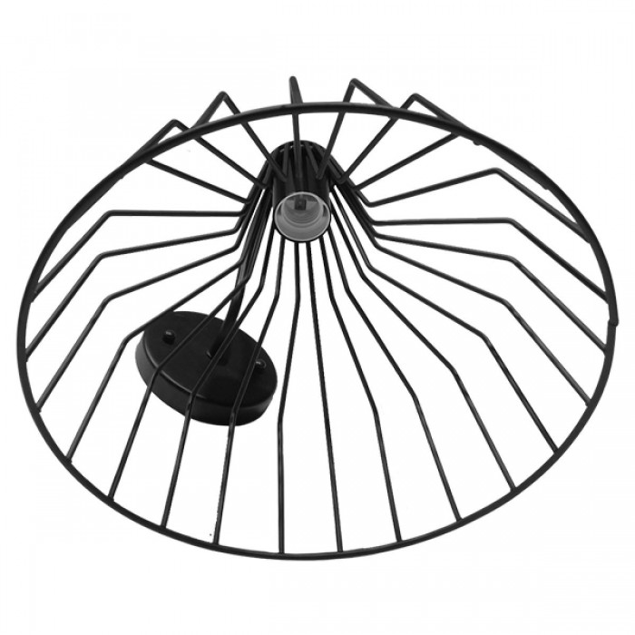 GloboStar® TRIUMPH 01117 Vintage Industrial Φωτιστικό Τοίχου Απλίκα Μονόφωτο Μαύρο Μεταλλικό Πλέγμα Καμπάνα Φ30 x Μ35 x Π30 x Υ32cm GloboStar® TRIUMPH 01117 Vintage Industrial Φωτιστικό Τοίχου Απλίκα Μονόφωτο Μαύρο Μεταλλικό Πλέγμα Καμπάνα Φ30 x Μ35 x Π30 x Υ32cm