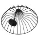 GloboStar® TRIUMPH 01117 Vintage Industrial Φωτιστικό Τοίχου Απλίκα Μονόφωτο Μαύρο Μεταλλικό Πλέγμα Καμπάνα Φ30 x Μ35 x Π30 x Υ32cm GloboStar® TRIUMPH 01117 Vintage Industrial Φωτιστικό Τοίχου Απλίκα Μονόφωτο Μαύρο Μεταλλικό Πλέγμα Καμπάνα Φ30 x Μ35 x Π30 x Υ32cm