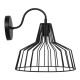 GloboStar® TRIUMPH 01117 Vintage Industrial Φωτιστικό Τοίχου Απλίκα Μονόφωτο Μαύρο Μεταλλικό Πλέγμα Καμπάνα Φ30 x Μ35 x Π30 x Υ32cm GloboStar® TRIUMPH 01117 Vintage Industrial Φωτιστικό Τοίχου Απλίκα Μονόφωτο Μαύρο Μεταλλικό Πλέγμα Καμπάνα Φ30 x Μ35 x Π30 x Υ32cm