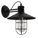 GloboStar® CELL 01118 Vintage Industrial Φωτιστικό Τοίχου Απλίκα Μονόφωτο Μαύρο Μεταλλικό Πλέγμα με Καμπάνα Φ27 x Μ33 x Π27 x Υ33cm GloboStar® CELL 01118 Vintage Industrial Φωτιστικό Τοίχου Απλίκα Μονόφωτο Μαύρο Μεταλλικό Πλέγμα με Καμπάνα Φ27 x Μ33 x Π27 x Υ33cm