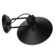 GloboStar® CELL 01118 Vintage Industrial Φωτιστικό Τοίχου Απλίκα Μονόφωτο Μαύρο Μεταλλικό Πλέγμα με Καμπάνα Φ27 x Μ33 x Π27 x Υ33cm GloboStar® CELL 01118 Vintage Industrial Φωτιστικό Τοίχου Απλίκα Μονόφωτο Μαύρο Μεταλλικό Πλέγμα με Καμπάνα Φ27 x Μ33 x Π27 x Υ33cm