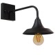 GloboStar® PHIA 01122 Vintage Industrial Φωτιστικό Τοίχου Απλίκα Μονόφωτο Μαύρο Μεταλλικό Καμπάνα Φ17 x Μ27 x Π17 x Υ20.5cm GloboStar® PHIA 01122 Vintage Industrial Φωτιστικό Τοίχου Απλίκα Μονόφωτο Μαύρο Μεταλλικό Καμπάνα Φ17 x Μ27 x Π17 x Υ20.5cm