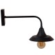 GloboStar® PHIA 01122 Vintage Industrial Φωτιστικό Τοίχου Απλίκα Μονόφωτο Μαύρο Μεταλλικό Καμπάνα Φ17 x Μ27 x Π17 x Υ20.5cm GloboStar® PHIA 01122 Vintage Industrial Φωτιστικό Τοίχου Απλίκα Μονόφωτο Μαύρο Μεταλλικό Καμπάνα Φ17 x Μ27 x Π17 x Υ20.5cm