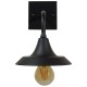 GloboStar® PHIA 01122 Vintage Industrial Φωτιστικό Τοίχου Απλίκα Μονόφωτο Μαύρο Μεταλλικό Καμπάνα Φ17 x Μ27 x Π17 x Υ20.5cm GloboStar® PHIA 01122 Vintage Industrial Φωτιστικό Τοίχου Απλίκα Μονόφωτο Μαύρο Μεταλλικό Καμπάνα Φ17 x Μ27 x Π17 x Υ20.5cm