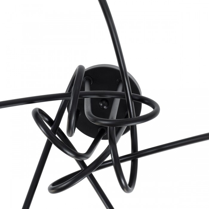 GloboStar® PAULELI 01127 Μοντέρνο Industrial Φωτιστικό Οροφής Πολύφωτο Μαύρο Μεταλλικό Φ58 x Y45cm GloboStar® PAULELI 01127 Μοντέρνο Industrial Φωτιστικό Οροφής Πολύφωτο Μαύρο Μεταλλικό Φ58 x Y45cm