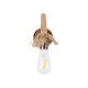 GloboStar® FLEDI 01134 Vintage Φωτιστικό Τοίχου Απλίκα Μονόφωτο Μπρούτζινο Σκουριά Μεταλλικό με Μπεζ Σχοινί Μ10 x Π25 x Υ15cm GloboStar® FLEDI 01134 Vintage Φωτιστικό Τοίχου Απλίκα Μονόφωτο Μπρούτζινο Σκουριά Μεταλλικό με Μπεζ Σχοινί Μ10 x Π25 x Υ15cm