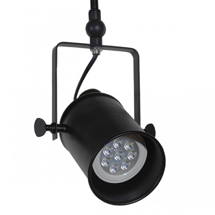 GloboStar® HOLLYWOOD 01154 Vintage Φωτιστικό Οροφής Δίφωτο Μαύρο Μεταλλικό Ράγα Μ44 x Π13 x Υ36cm