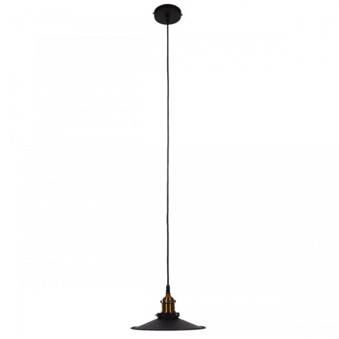 GloboStar® CARAVEL 01167 Vintage Industrial Κρεμαστό Φωτιστικό Οροφής Μονόφωτο Μαύρο Μεταλλικό Καμπάνα Φ22 x Y13cm GloboStar® CARAVEL 01167 Vintage Industrial Κρεμαστό Φωτιστικό Οροφής Μονόφωτο Μαύρο Μεταλλικό Καμπάνα Φ22 x Y13cm