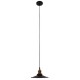 GloboStar® CARAVEL 01167 Vintage Industrial Κρεμαστό Φωτιστικό Οροφής Μονόφωτο Μαύρο Μεταλλικό Καμπάνα Φ22 x Y13cm GloboStar® CARAVEL 01167 Vintage Industrial Κρεμαστό Φωτιστικό Οροφής Μονόφωτο Μαύρο Μεταλλικό Καμπάνα Φ22 x Y13cm