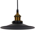 GloboStar® CARAVEL 01167 Vintage Industrial Κρεμαστό Φωτιστικό Οροφής Μονόφωτο Μαύρο Μεταλλικό Καμπάνα Φ22 x Y13cm GloboStar® CARAVEL 01167 Vintage Industrial Κρεμαστό Φωτιστικό Οροφής Μονόφωτο Μαύρο Μεταλλικό Καμπάνα Φ22 x Y13cm