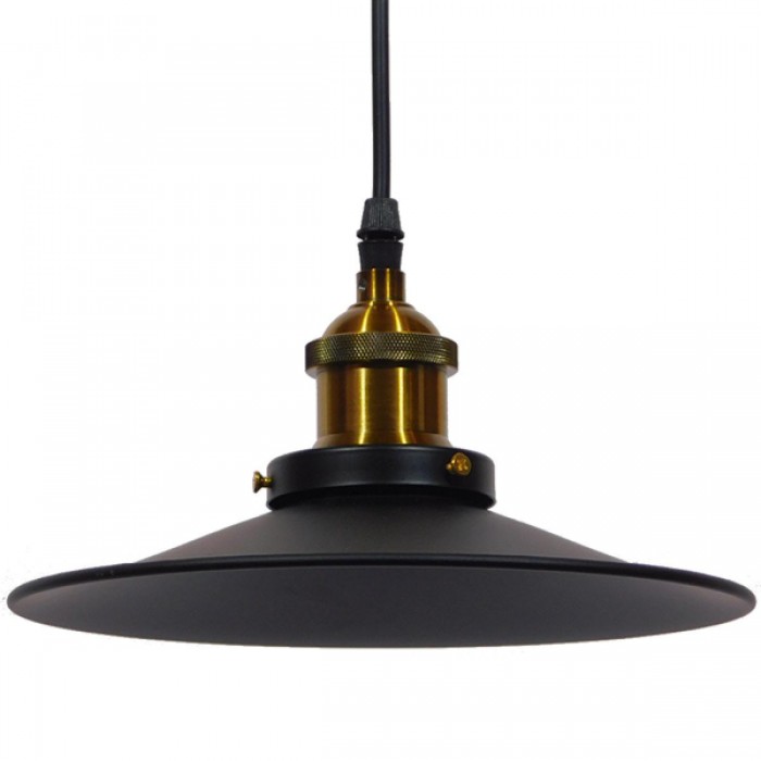 GloboStar® CARAVEL 01167 Vintage Industrial Κρεμαστό Φωτιστικό Οροφής Μονόφωτο Μαύρο Μεταλλικό Καμπάνα Φ22 x Y13cm GloboStar® CARAVEL 01167 Vintage Industrial Κρεμαστό Φωτιστικό Οροφής Μονόφωτο Μαύρο Μεταλλικό Καμπάνα Φ22 x Y13cm