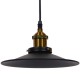 GloboStar® CARAVEL 01167 Vintage Industrial Κρεμαστό Φωτιστικό Οροφής Μονόφωτο Μαύρο Μεταλλικό Καμπάνα Φ22 x Y13cm GloboStar® CARAVEL 01167 Vintage Industrial Κρεμαστό Φωτιστικό Οροφής Μονόφωτο Μαύρο Μεταλλικό Καμπάνα Φ22 x Y13cm