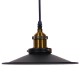 GloboStar® CARAVEL 01167 Vintage Industrial Κρεμαστό Φωτιστικό Οροφής Μονόφωτο Μαύρο Μεταλλικό Καμπάνα Φ22 x Y13cm GloboStar® CARAVEL 01167 Vintage Industrial Κρεμαστό Φωτιστικό Οροφής Μονόφωτο Μαύρο Μεταλλικό Καμπάνα Φ22 x Y13cm