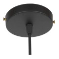 GloboStar® CARAVEL 01167 Vintage Industrial Κρεμαστό Φωτιστικό Οροφής Μονόφωτο Μαύρο Μεταλλικό Καμπάνα Φ22 x Y13cm GloboStar® CARAVEL 01167 Vintage Industrial Κρεμαστό Φωτιστικό Οροφής Μονόφωτο Μαύρο Μεταλλικό Καμπάνα Φ22 x Y13cm