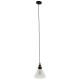 GloboStar® CONE 01169 Vintage Κρεμαστό Φωτιστικό Οροφής Μονόφωτο 1 x E27 Γυάλινο Καμπάνα Φ18 x Y20cm GloboStar® CONE 01169 Vintage Κρεμαστό Φωτιστικό Οροφής Μονόφωτο 1 x E27 Γυάλινο Καμπάνα Φ18 x Y20cm