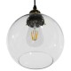 GloboStar® COLLINS 01170 Vintage Κρεμαστό Φωτιστικό Οροφής Μονόφωτο 1 x E27 Γυάλινο Καμπάνα Φ18 x Y25cm GloboStar® COLLINS 01170 Vintage Κρεμαστό Φωτιστικό Οροφής Μονόφωτο 1 x E27 Γυάλινο Καμπάνα Φ18 x Y25cm