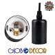 GloboStar® WIRED 01173 Vintage Φωτιστικό Οροφής Πολύφωτο Μαύρο GloboStar® WIRED 01173 Vintage Φωτιστικό Οροφής Πολύφωτο Μαύρο