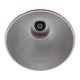GloboStar® LOUVE 01177 Vintage Industrial Κρεμαστό Φωτιστικό Οροφής Μονόφωτο Κόκκινο Μεταλλικό Καμπάνα Φ39 x Y32cm