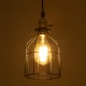 GloboStar® GALOT 01179 Vintage Industrial Κρεμαστό Φωτιστικό Οροφής Μονόφωτο 1 x E27 Μαύρο Μεταλλικό Πλέγμα Φ13.5 x Υ16cm GloboStar® GALOT 01179 Vintage Industrial Κρεμαστό Φωτιστικό Οροφής Μονόφωτο 1 x E27 Μαύρο Μεταλλικό Πλέγμα Φ13.5 x Υ16cm
