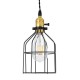 GloboStar® GALOT 01179 Vintage Industrial Κρεμαστό Φωτιστικό Οροφής Μονόφωτο 1 x E27 Μαύρο Μεταλλικό Πλέγμα Φ13.5 x Υ16cm GloboStar® GALOT 01179 Vintage Industrial Κρεμαστό Φωτιστικό Οροφής Μονόφωτο 1 x E27 Μαύρο Μεταλλικό Πλέγμα Φ13.5 x Υ16cm