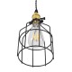 GloboStar® GALOT 01179 Vintage Industrial Κρεμαστό Φωτιστικό Οροφής Μονόφωτο 1 x E27 Μαύρο Μεταλλικό Πλέγμα Φ13.5 x Υ16cm GloboStar® GALOT 01179 Vintage Industrial Κρεμαστό Φωτιστικό Οροφής Μονόφωτο 1 x E27 Μαύρο Μεταλλικό Πλέγμα Φ13.5 x Υ16cm