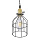 GloboStar® GALOT 01179 Vintage Industrial Κρεμαστό Φωτιστικό Οροφής Μονόφωτο 1 x E27 Μαύρο Μεταλλικό Πλέγμα Φ13.5 x Υ16cm GloboStar® GALOT 01179 Vintage Industrial Κρεμαστό Φωτιστικό Οροφής Μονόφωτο 1 x E27 Μαύρο Μεταλλικό Πλέγμα Φ13.5 x Υ16cm
