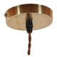 GloboStar® FLOWER IRON RUST 01180 Vintage Industrial Κρεμαστό Φωτιστικό Οροφής Μονόφωτο Καφέ Σκουριά Μεταλλικό Πλέγμα Φ10 x Y20cm GloboStar® FLOWER IRON RUST 01180 Vintage Industrial Κρεμαστό Φωτιστικό Οροφής Μονόφωτο Καφέ Σκουριά Μεταλλικό Πλέγμα Φ10 x Y20cm