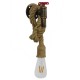 GloboStar® TROUVER 01183 Vintage Industrial Φωτιστικό Τοίχου Απλίκα Μονόφωτο Μπρούτζινο Σκουριά Μεταλλικό με Μπεζ Σχοινί Μ14.5 x Π3.3 x Υ16cm GloboStar® TROUVER 01183 Vintage Industrial Φωτιστικό Τοίχου Απλίκα Μονόφωτο Μπρούτζινο Σκουριά Μεταλλικό με Μπεζ Σχοινί Μ14.5 x Π3.3 x Υ16cm